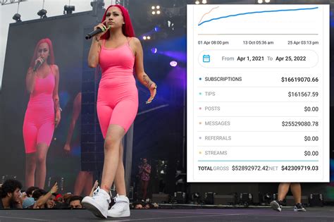 Bhad Bhabie posts receipt to prove her $50M OnlyFans earnings